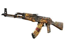 StatTrak™ AK-47 | Searing Rage (Field-Tested)